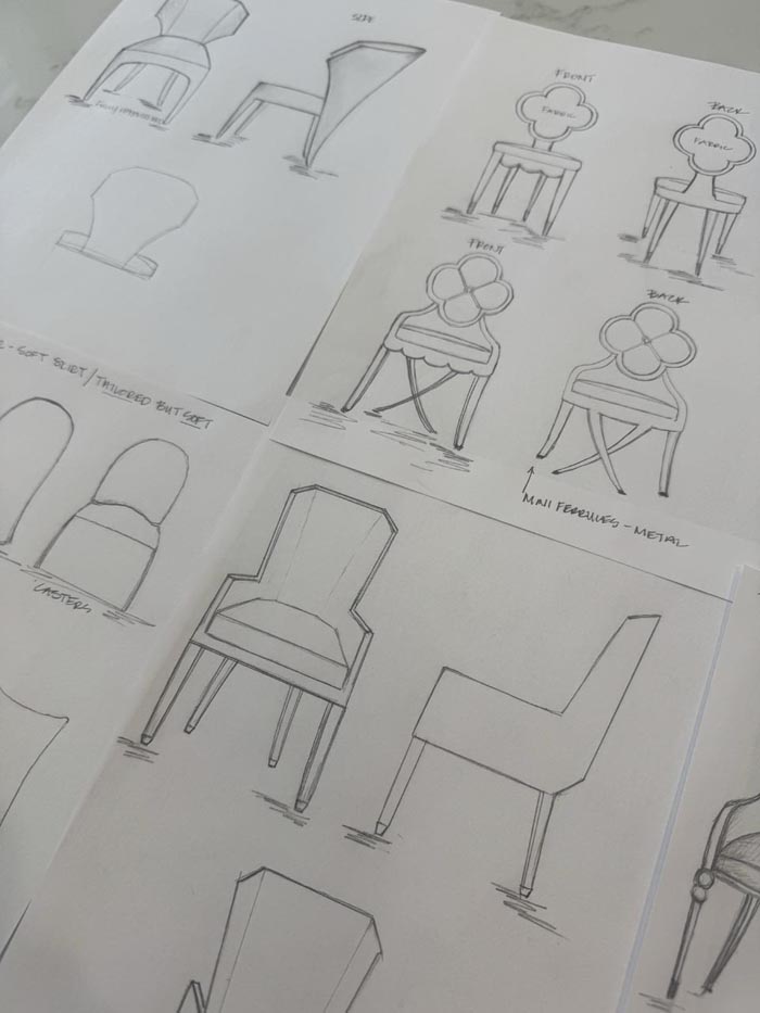 Chair Design Sketches