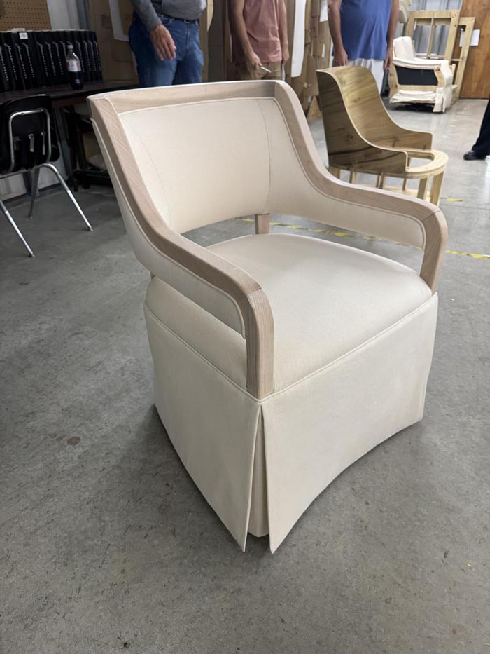 Comfy Dining Chair in Progress